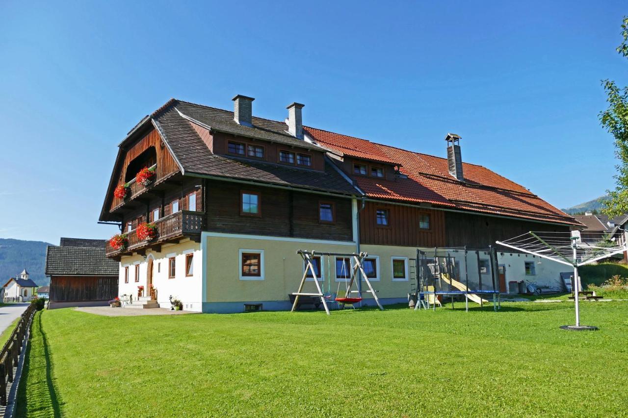 Hiaslahof Appartement Mariapfarr Buitenkant foto