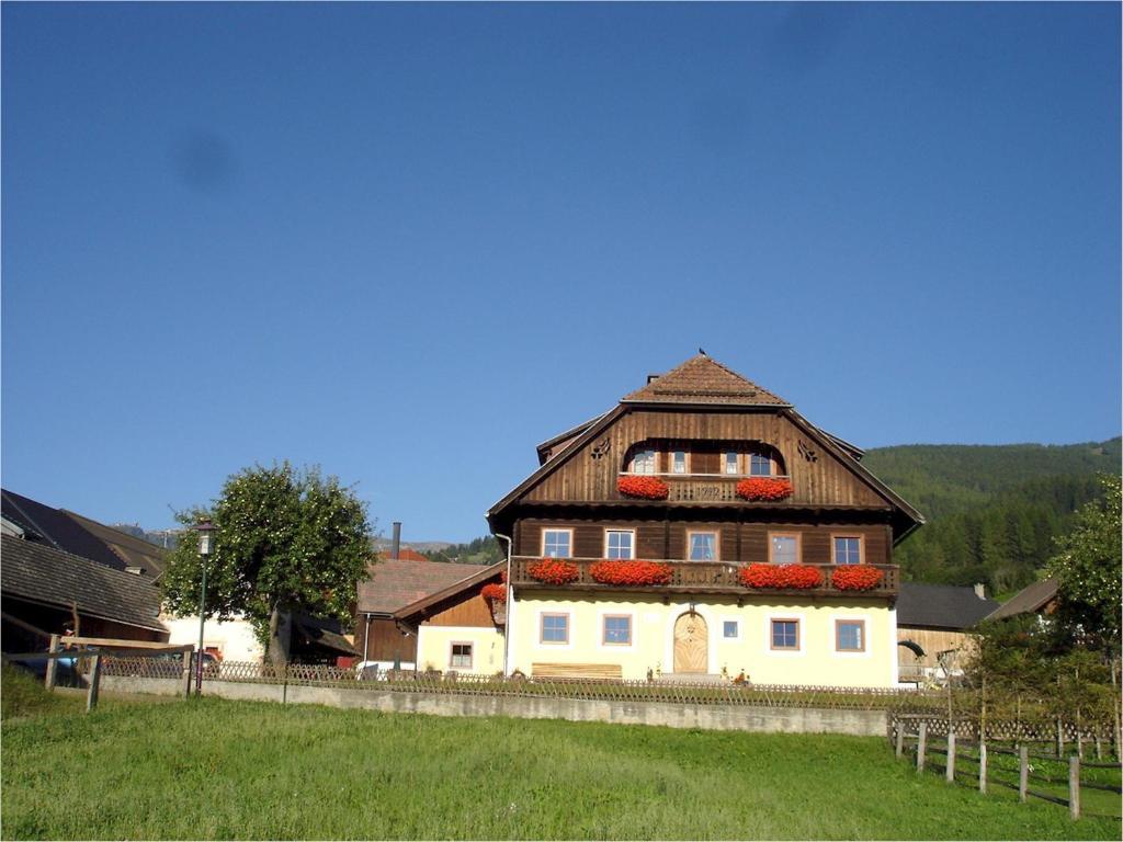 Hiaslahof Appartement Mariapfarr Buitenkant foto